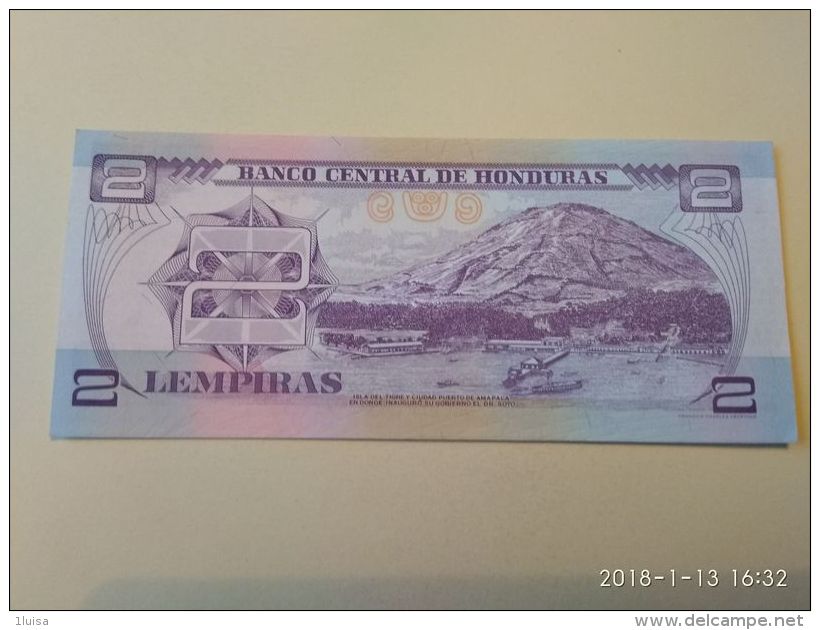 2 Lempiras 2014 - Honduras