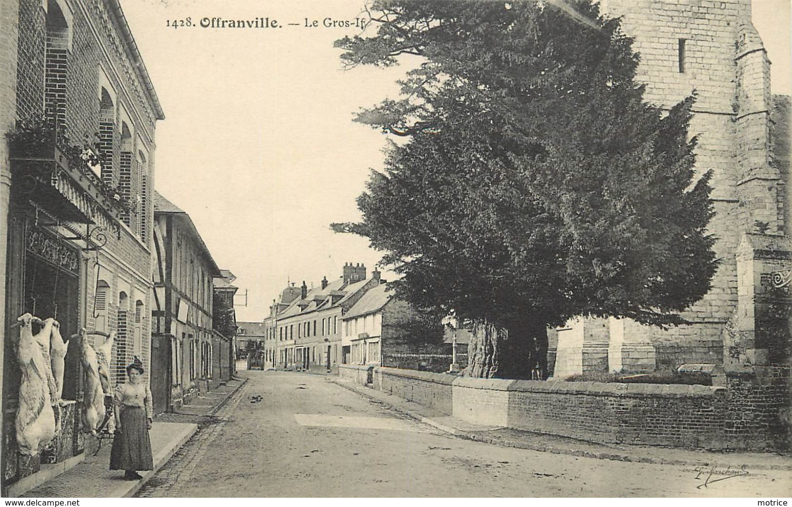 OFFRANVILLE - Le Gros If.(une Boucherie). - Offranville