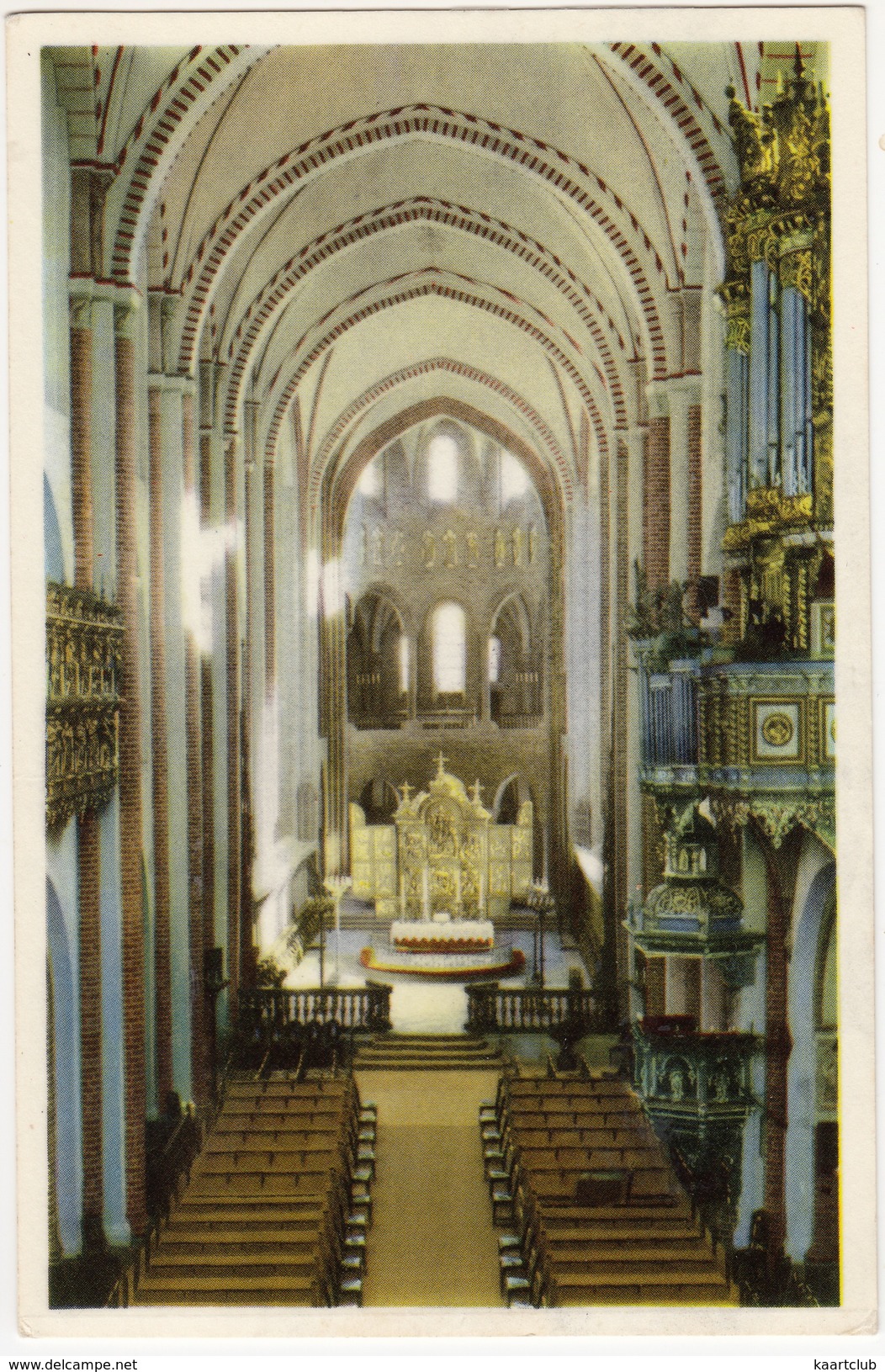 Roskilde - Domkirke, Interior - (ORGEL/ORGUE/ORGAN) - Danmark - Denemarken