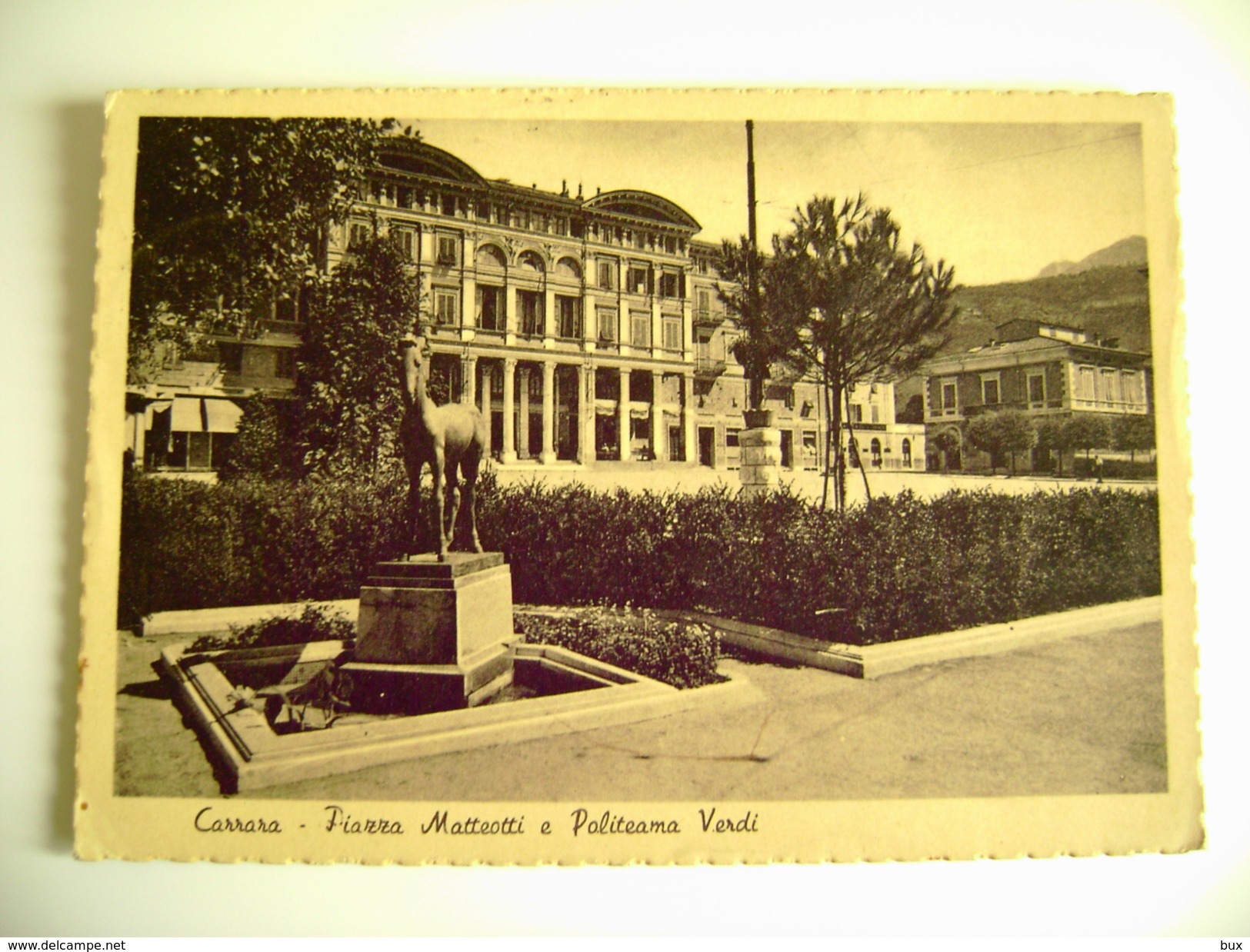 CARRARA - PIAZZA MATTEOTTI   TOSCANA  VIAGGIATA COME DA FOTO - Carrara