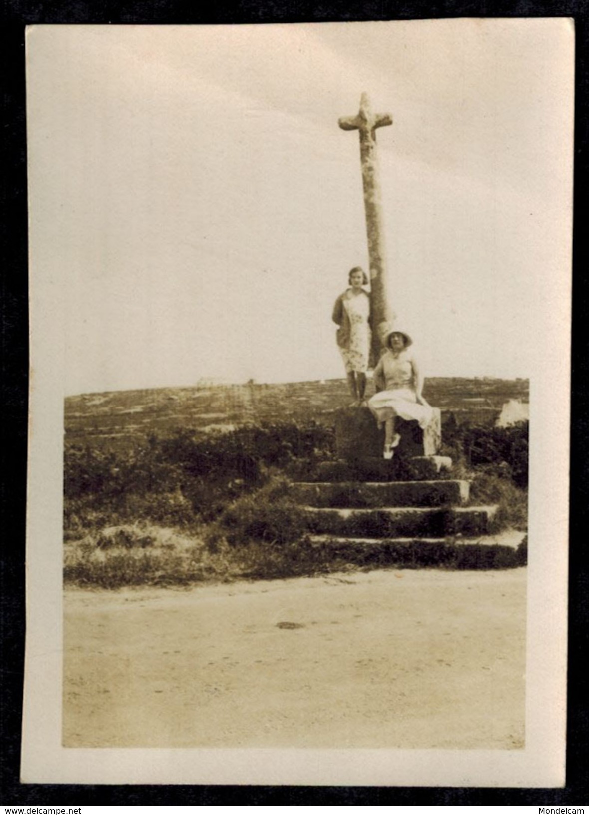 Photo 8.5 X 6 - Perros Guirec La Clarté Un Calvaire En 1931 --- Del472 - Lieux