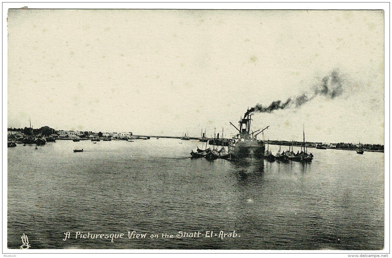 RB 1184 - Early Raphael Tuck Postcard - A Picturesque View Ship On Shatt-El-Arab - Iraq - Iraq