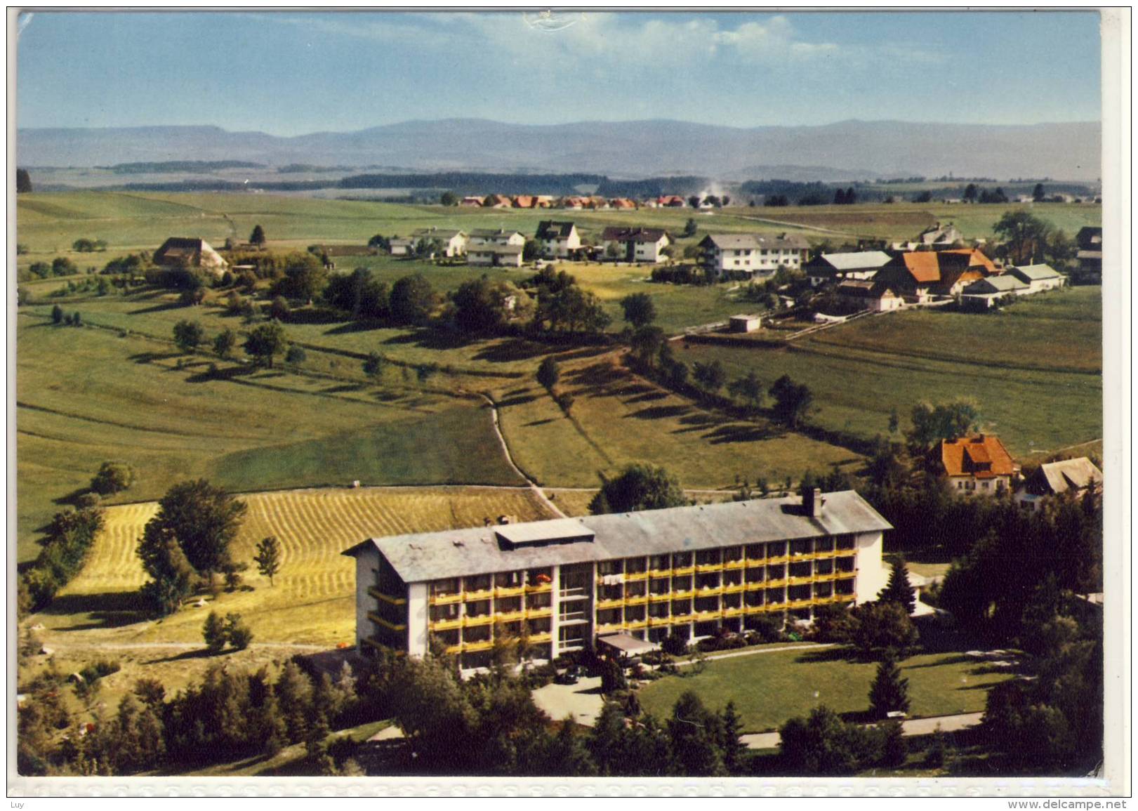 HÖCHENSCHWAND SANATORIUM LUFTBILD FLUGAUFNAHME - Hoechenschwand