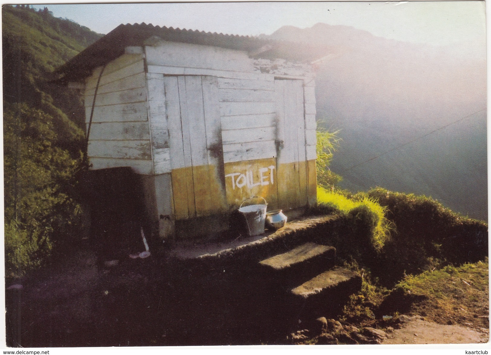 'Toilet', A Good Place To Go', Darjeeling, Nov. 2001 - West Bengal - India