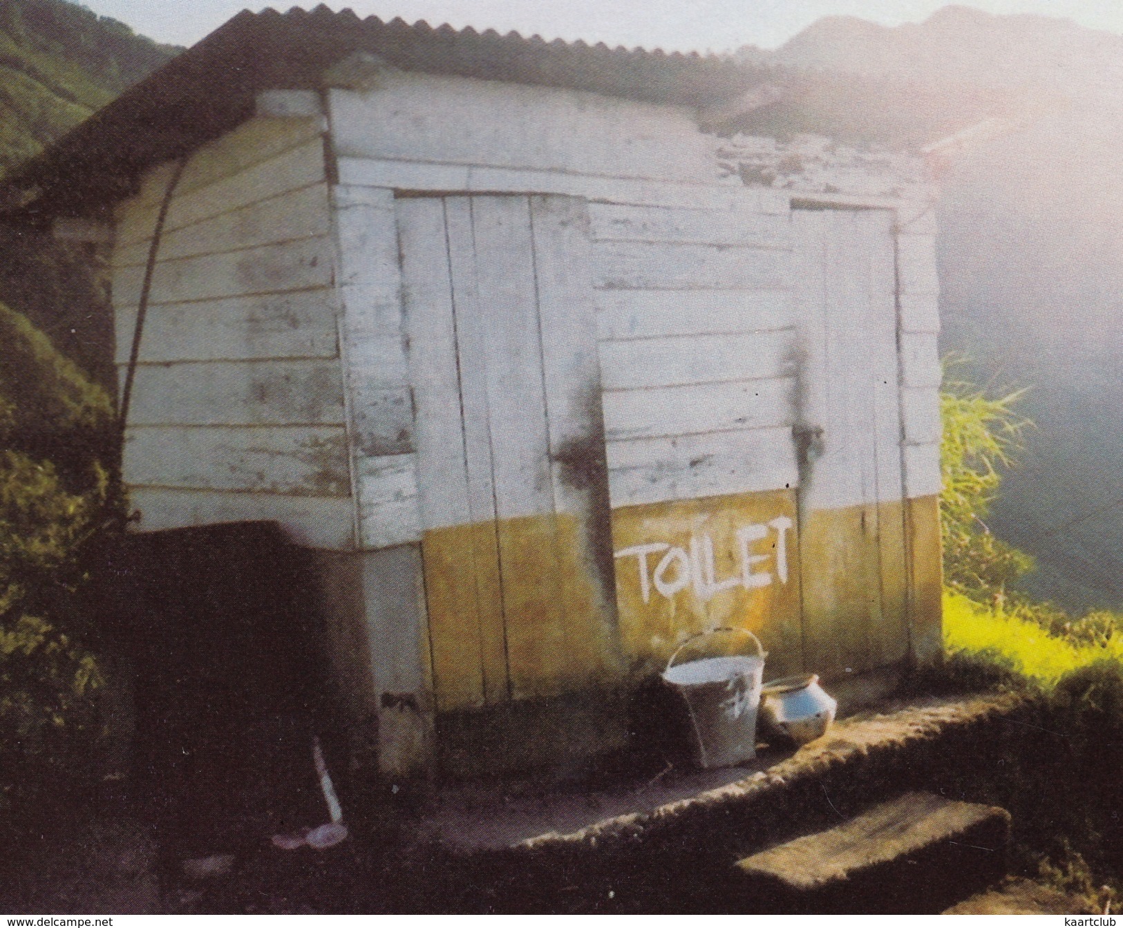 'Toilet', A Good Place To Go', Darjeeling, Nov. 2001 - West Bengal - India