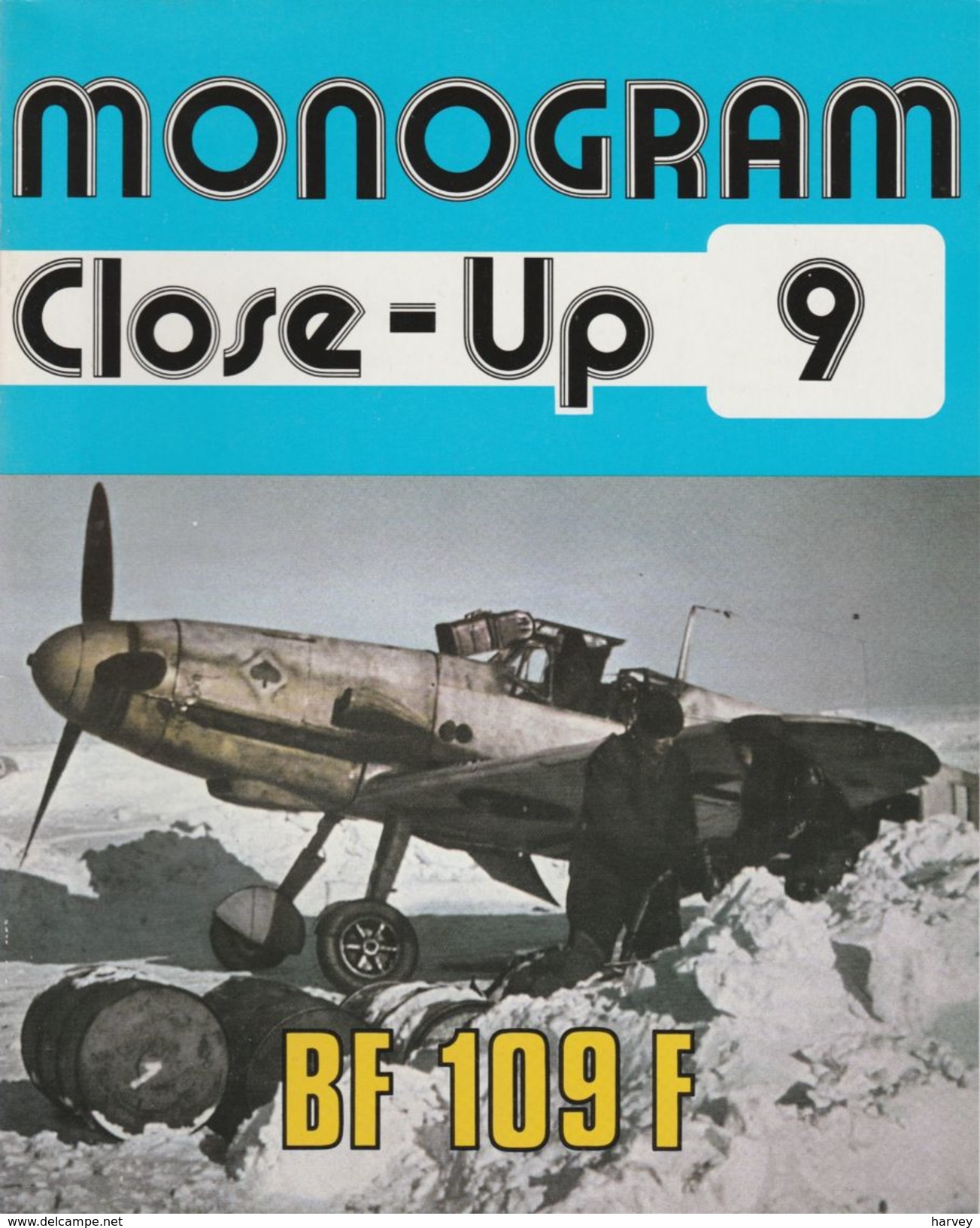 Monogram Close Up N°9 Bf 109F - Ejército Extranjero