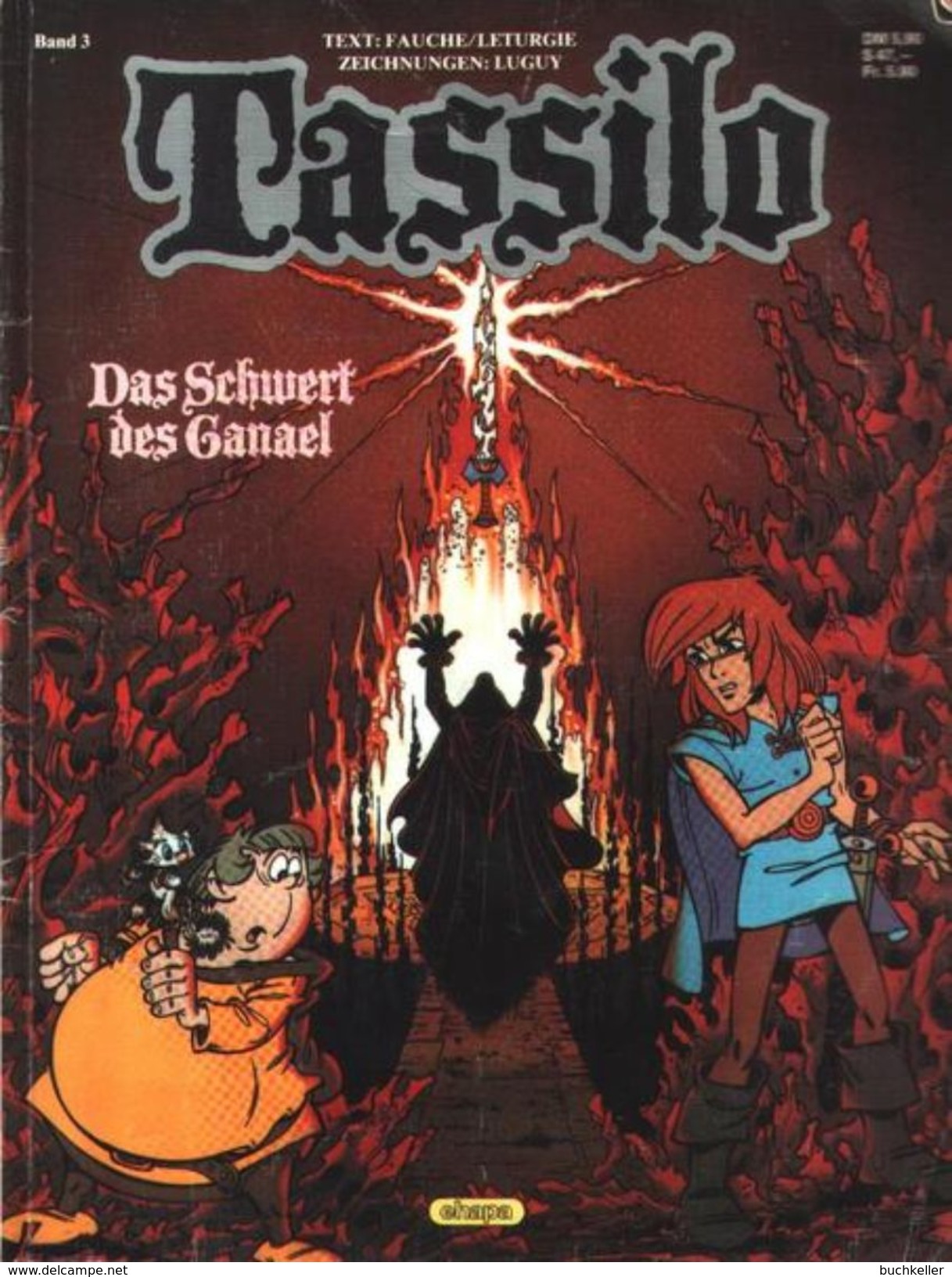 Tassilo Nr. 3: Das Schwert Des Ganael - Fauche/ Leturgie/ Luguy - Ehapa - Comic-Album - Altri & Non Classificati