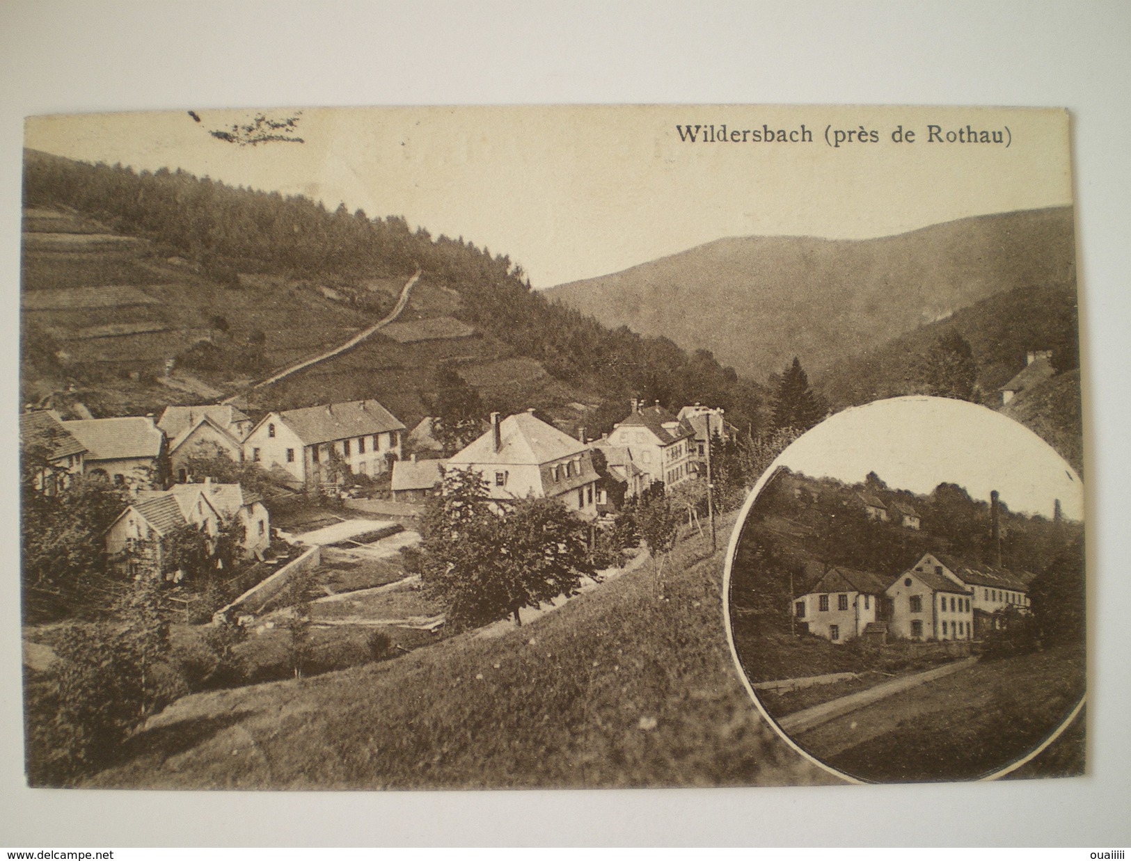 Cpa, Wildersbach, Près De Rothau - Autres & Non Classés