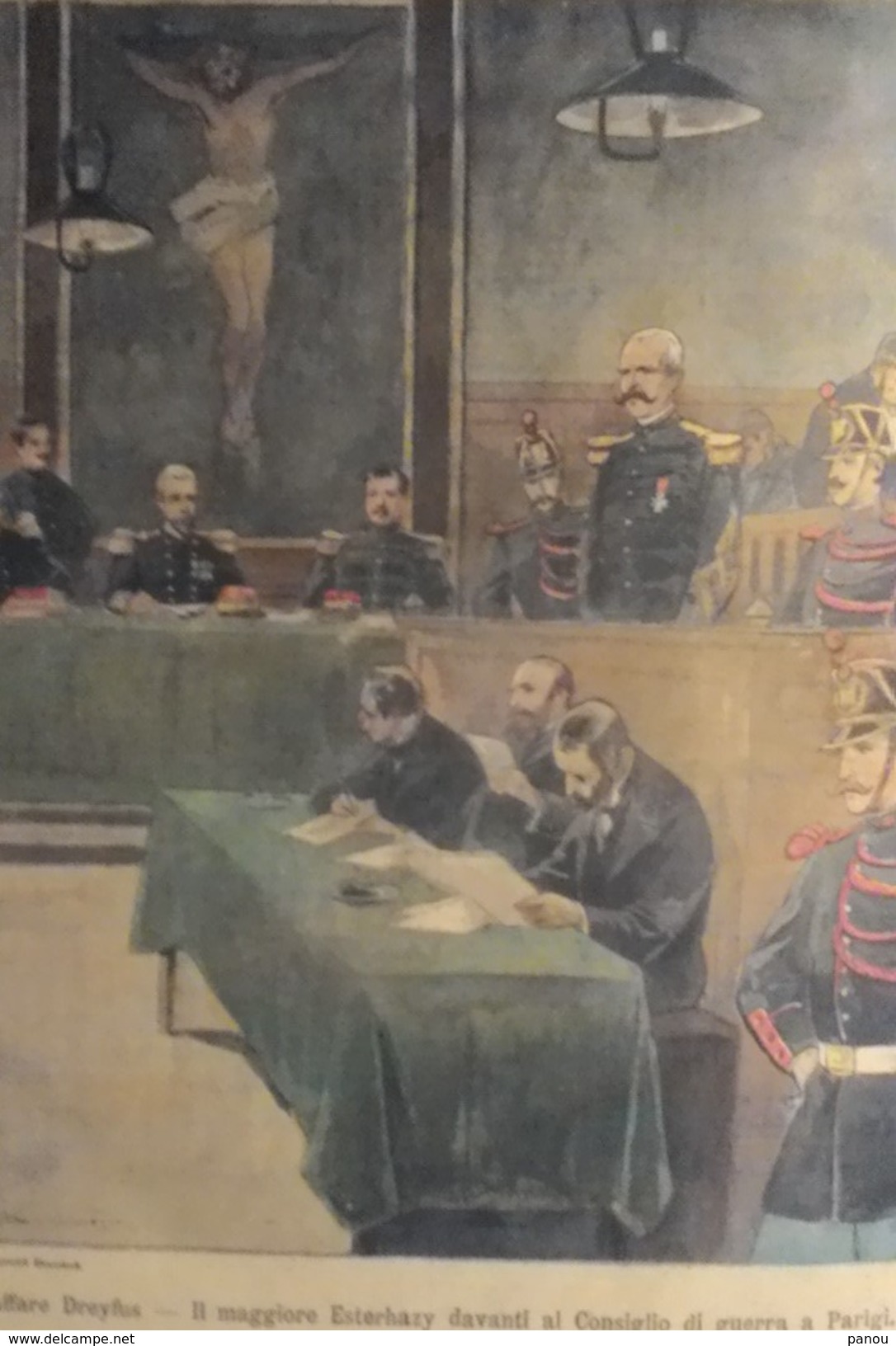 LA TRIBUNA ILLUSTRATA DE LA DOMENICA. 16 GENNAIO 1898. N.3. Napoli Palermo. Dreyfus - Before 1900