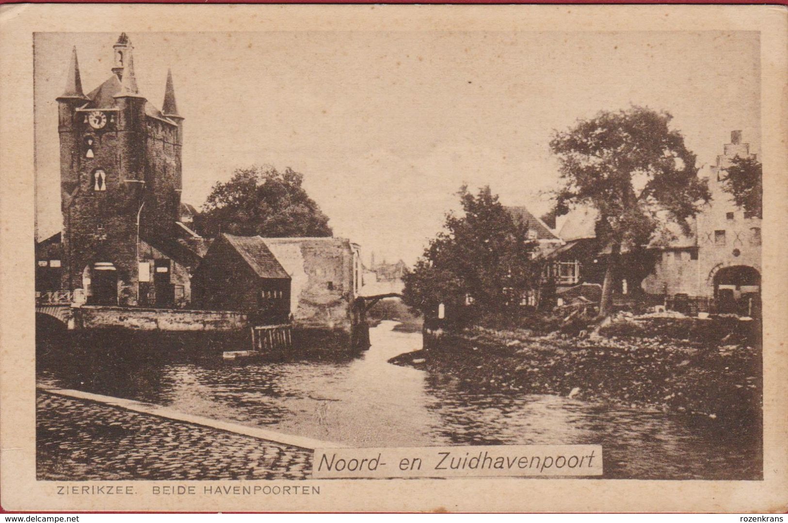 Zierikzee Beide Havenpoorten Noord- En Zuidhavenpoort - Zierikzee