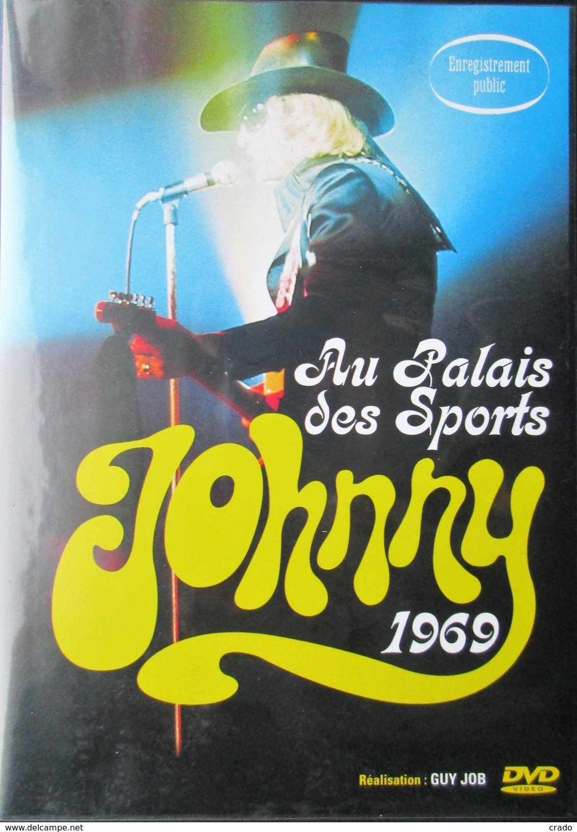 Vends DVD Johnny Hallyday Palais Des Sports 1969 - Musik-DVD's