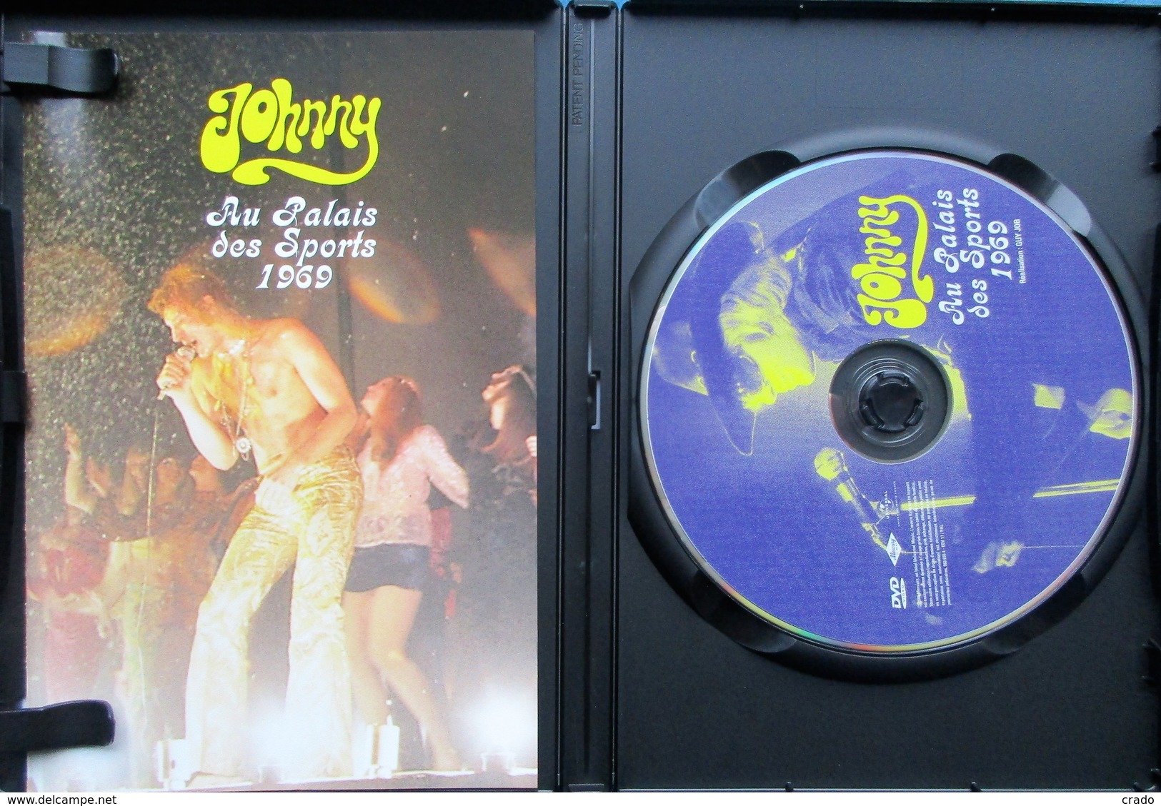 Vends DVD Johnny Hallyday Palais Des Sports 1969 - Music On DVD