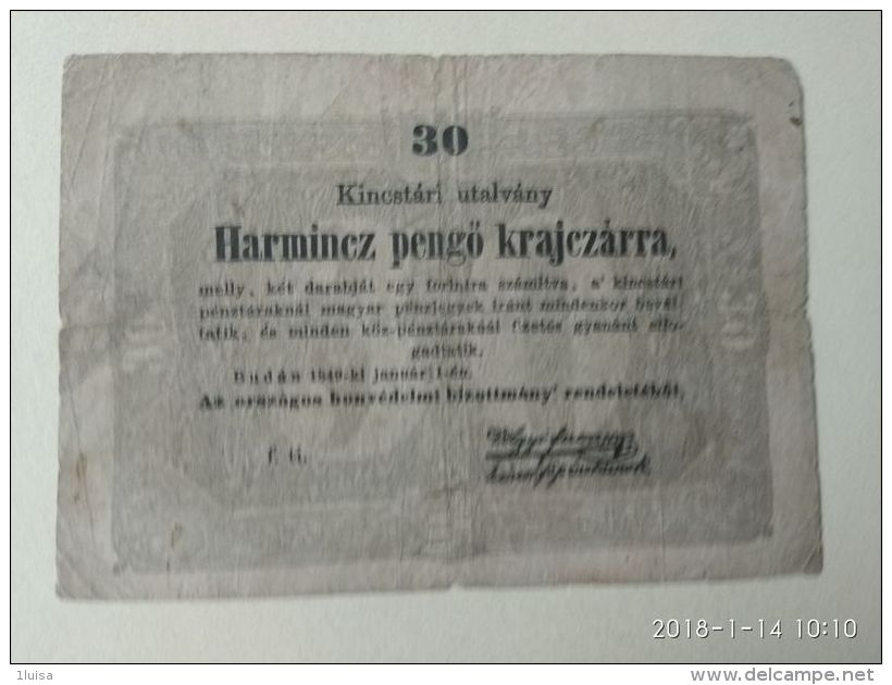 30 Pengo 1949 - Ungheria