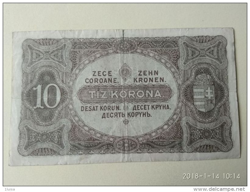 10 Korona  1920 - Ungheria