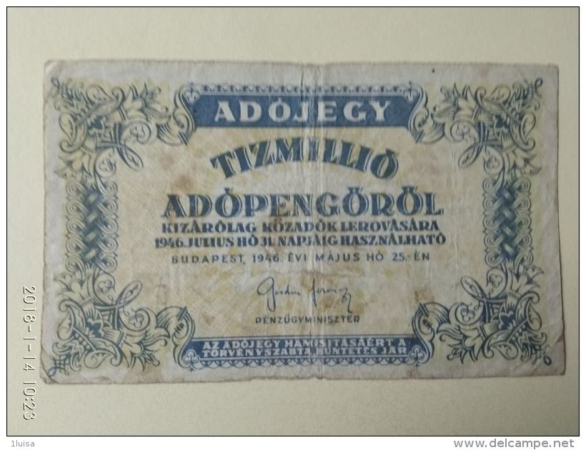 1946 Adojegy - Hungary