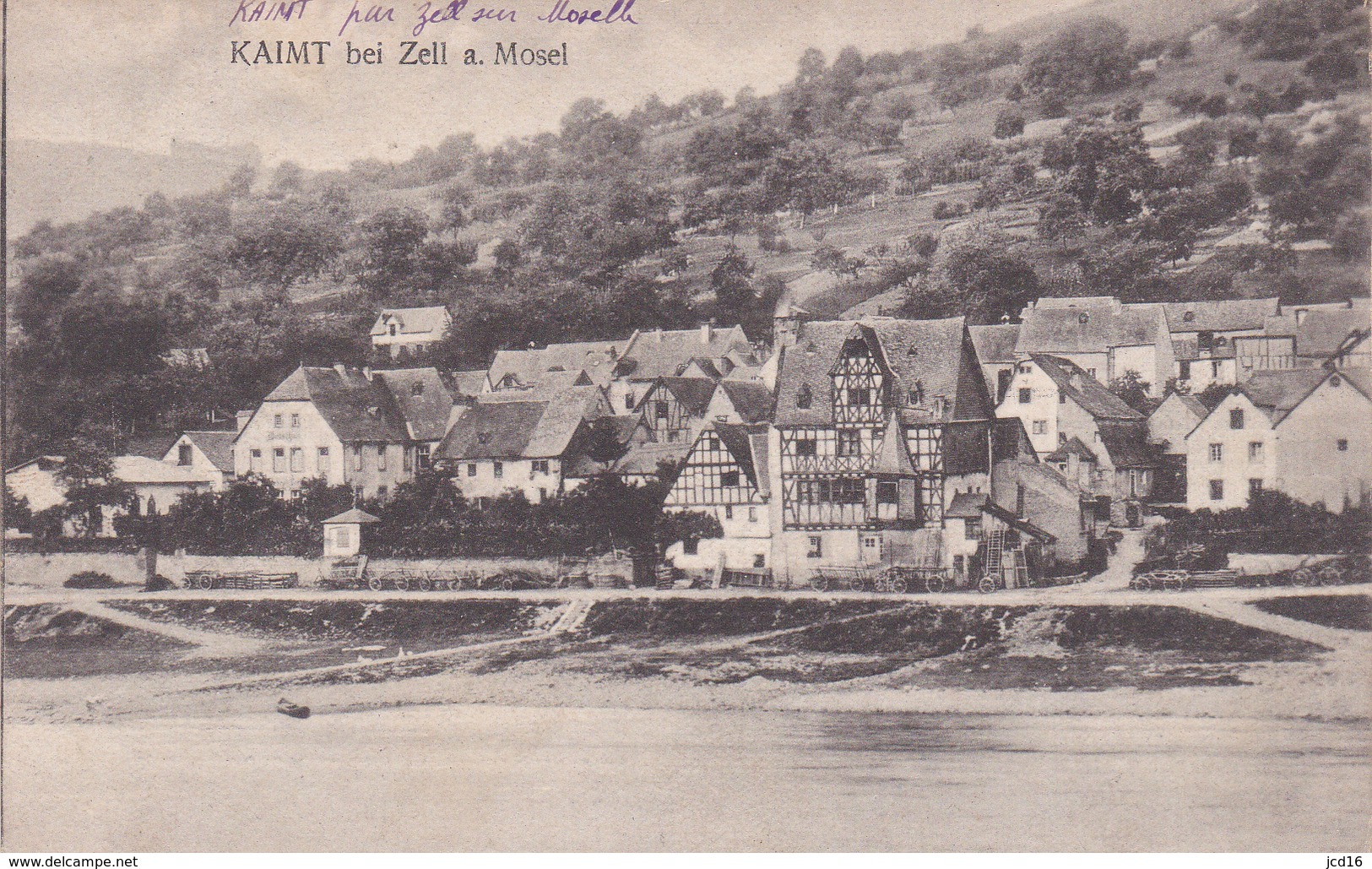 CPA ALLEMAGNE KAIMT Bei Zell A. Mosel éditeur Nussbaum - Zell