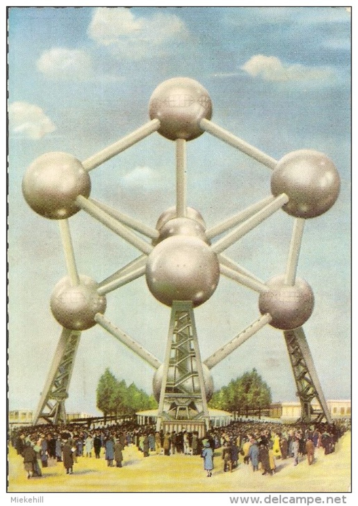 BRUXELLES-EXPOSITION UNIVERSELLE 1958-ATOMIUM-expo 58-world Fair - Ausstellungen