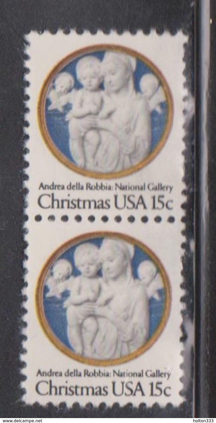 USA Scott # 1768 MNH - Christmas Issue Pair - Unused Stamps