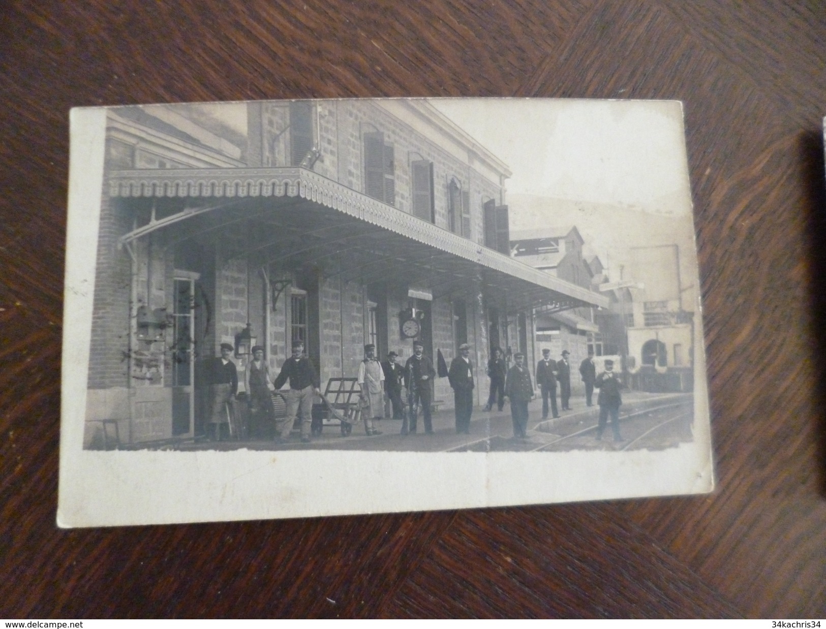 Carte Photo 30 Gard  Molières La Gare     TBE - Autres & Non Classés