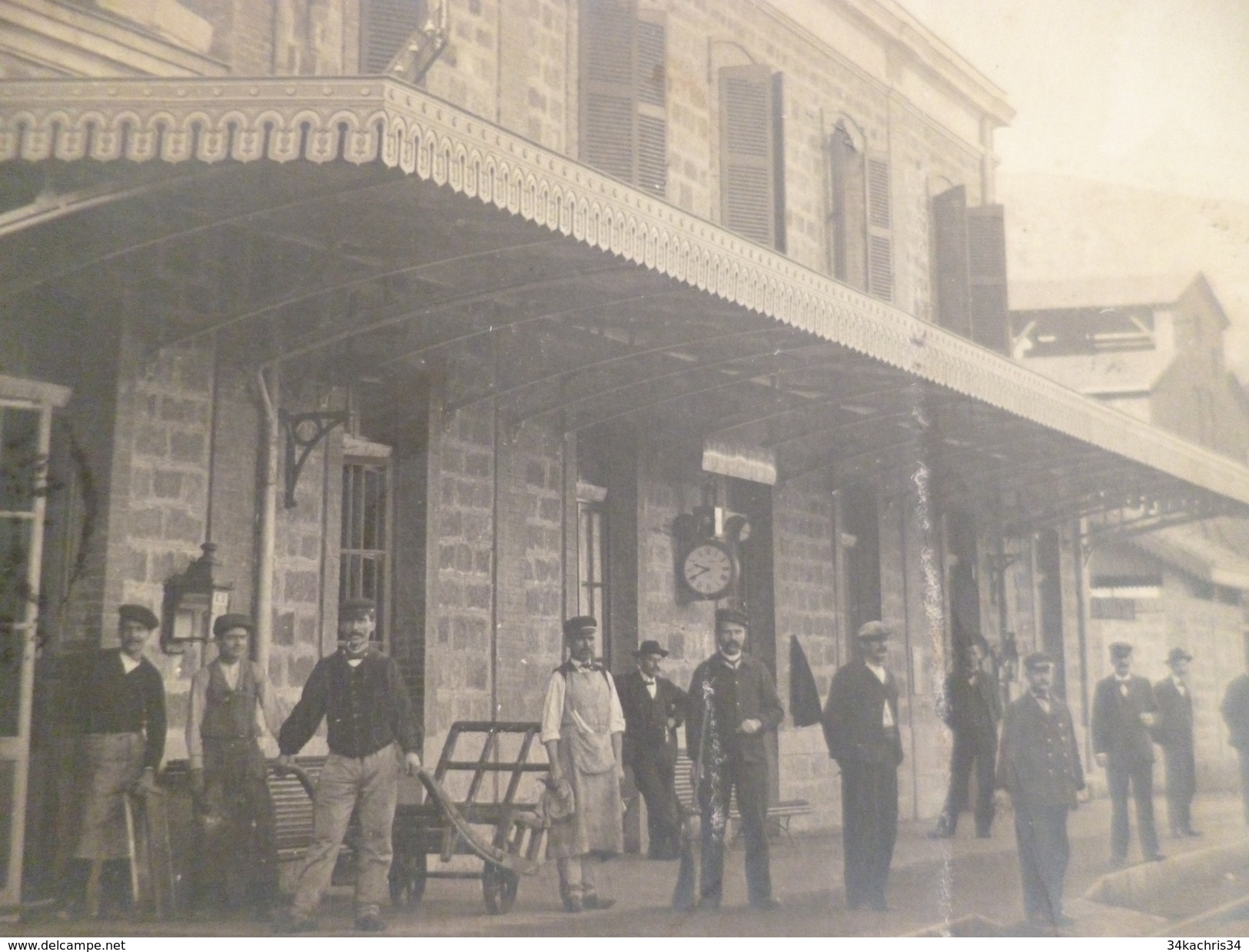 Carte Photo 30 Gard  Molières La Gare     TBE - Autres & Non Classés