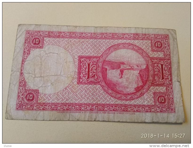 10 Kroner 1928 - Iceland