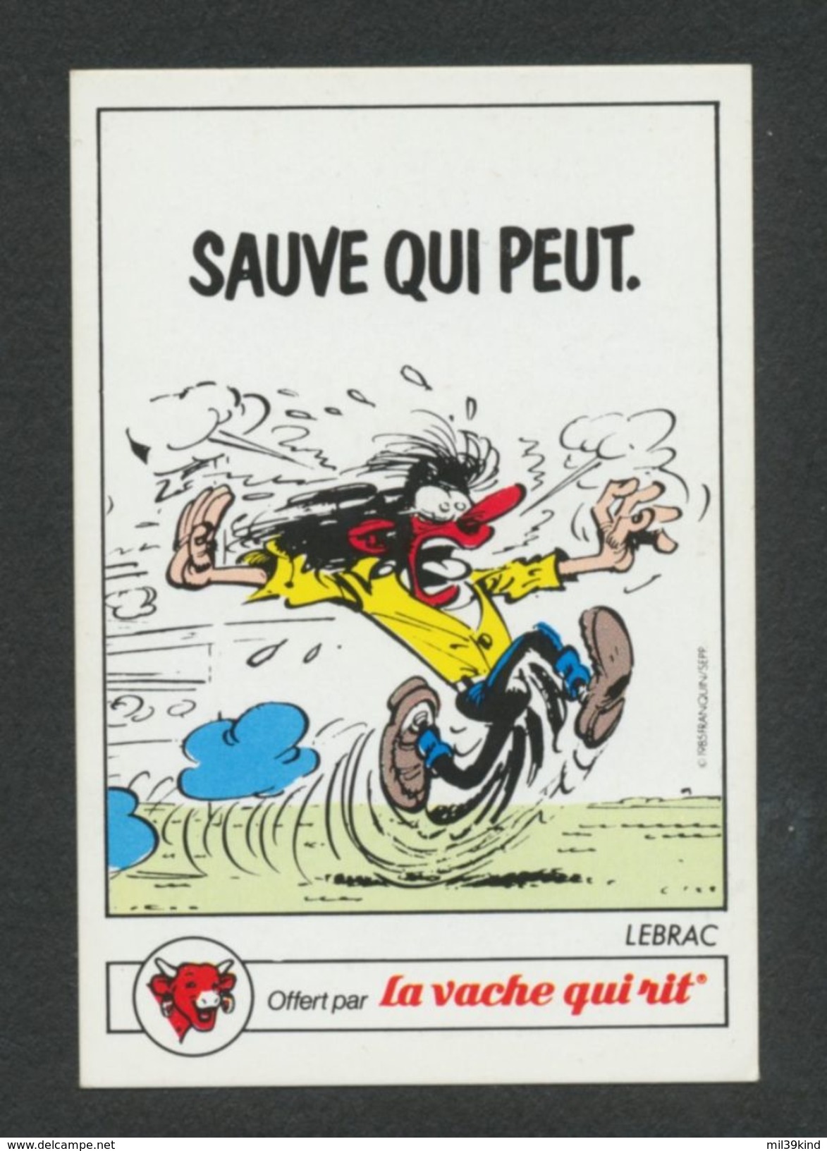 La Vache Qui Rit - Sauve Qui Peut - LEBRAC - Autocollants