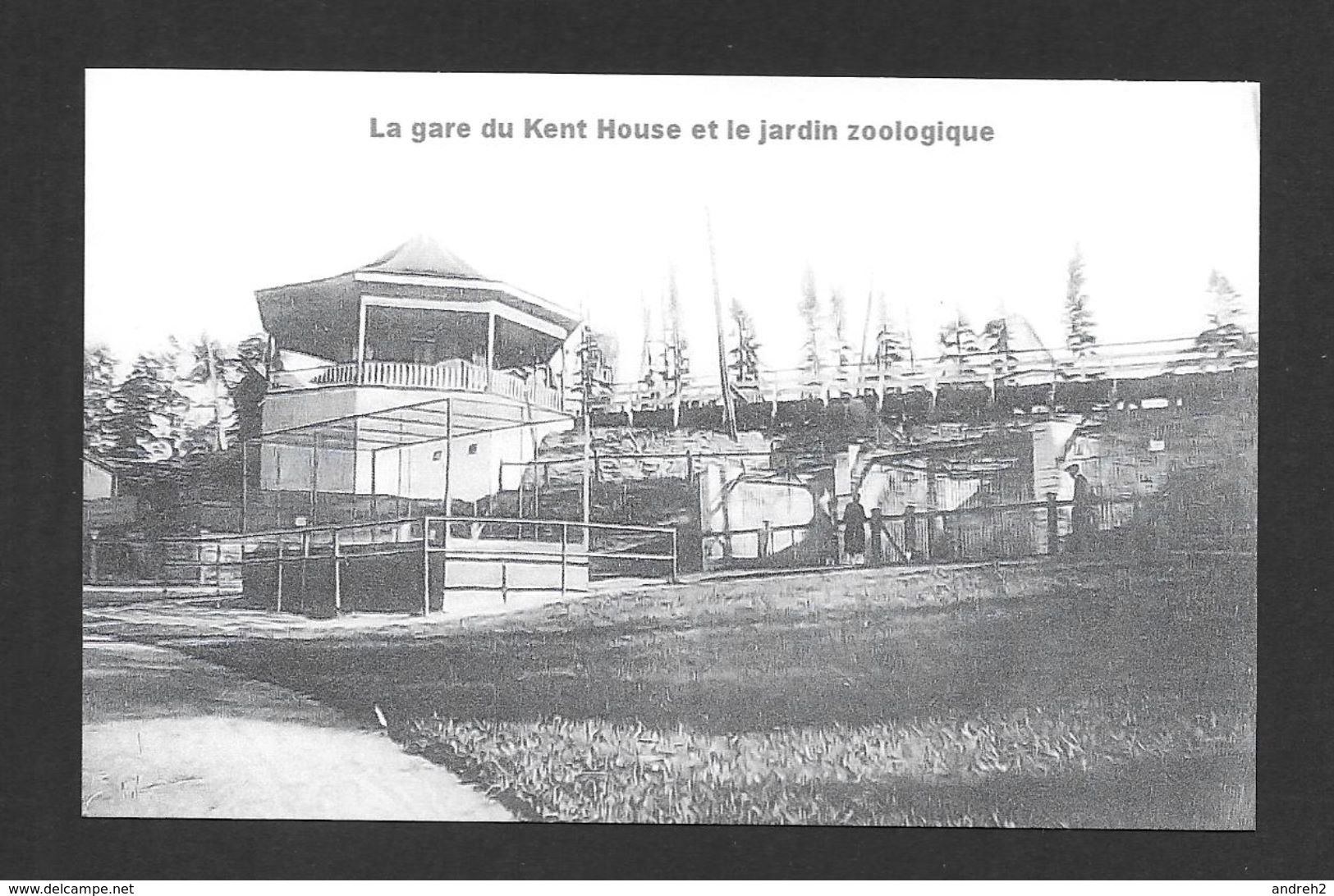 MONTMORENCY - QUÉBEC - (KENT HOUSE) - PREMIER ZOO QUÉBÉCOIS EN 1907 - LA GARE DU KENT HOUSE ET LE JARDIN ZOOLOGIQUE - Chutes Montmorency