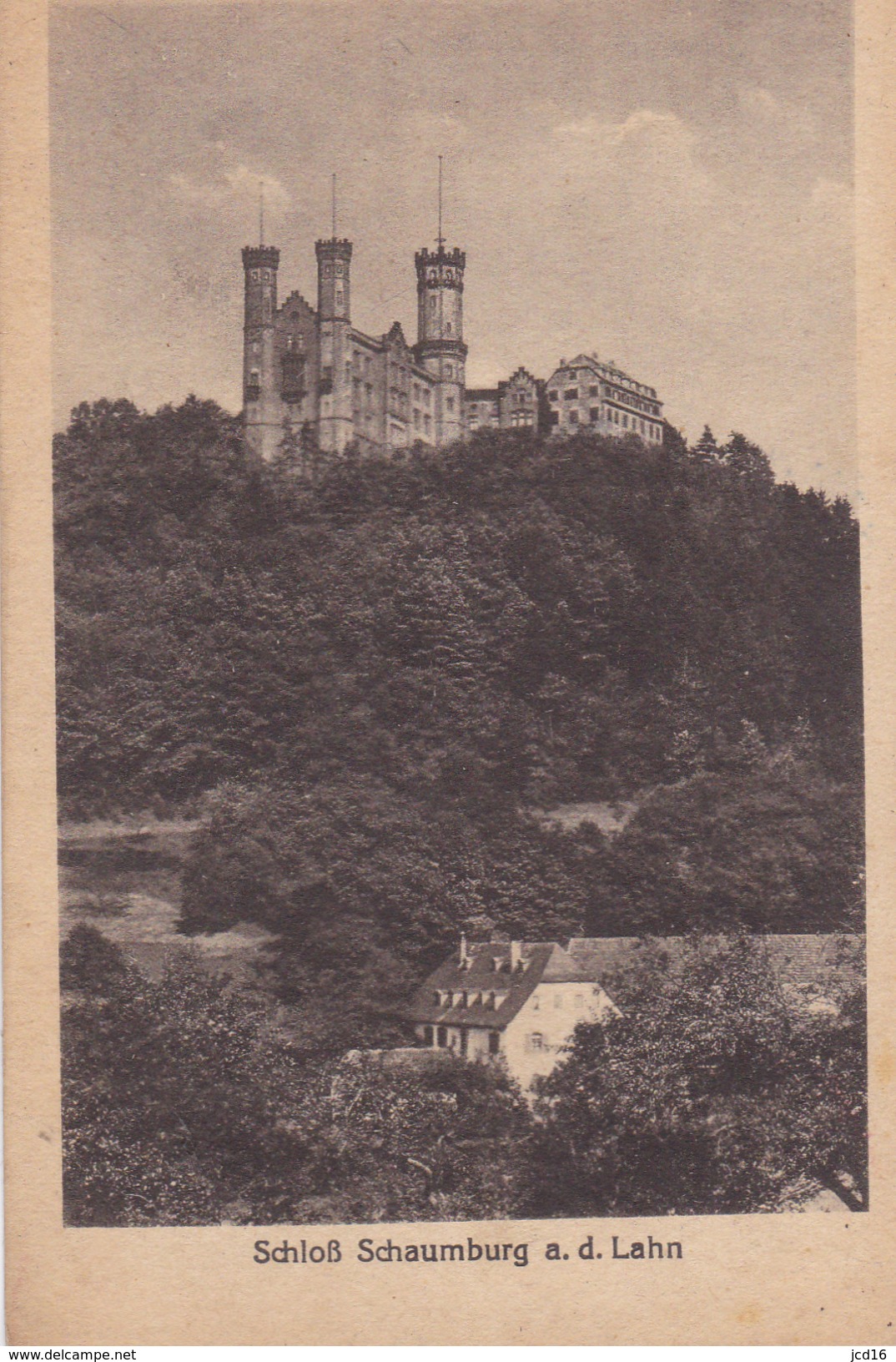 CPA ALLEMAGNE SCHLOSS SCHAUMBURG A. D. Lahn éditeur Verlag - Schaumburg