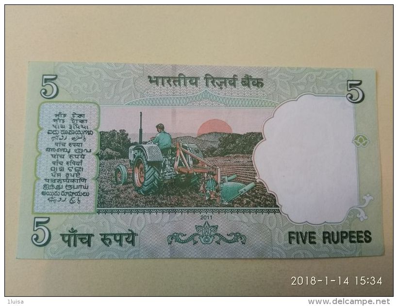 5 Rupie 2010 - India