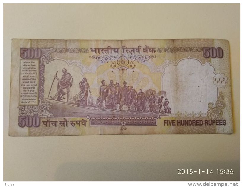 500 Rupie 2010 - India