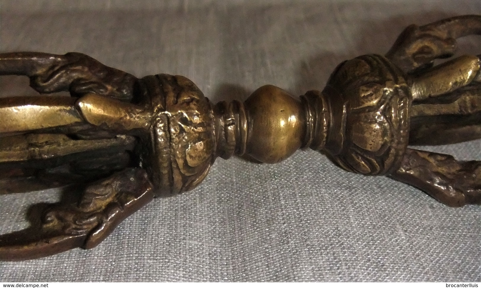 ANTIGUO DORJE O VAJRA TIBETANO    OLD DORJE FROM TIBET - Arte Asiático