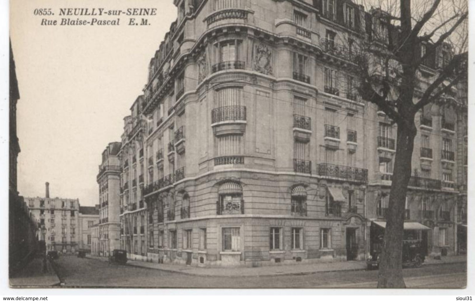 92..NEUILLY SUR SEINE  RUE BLAISE PASCAL  TBE  F922 - Neuilly Sur Seine