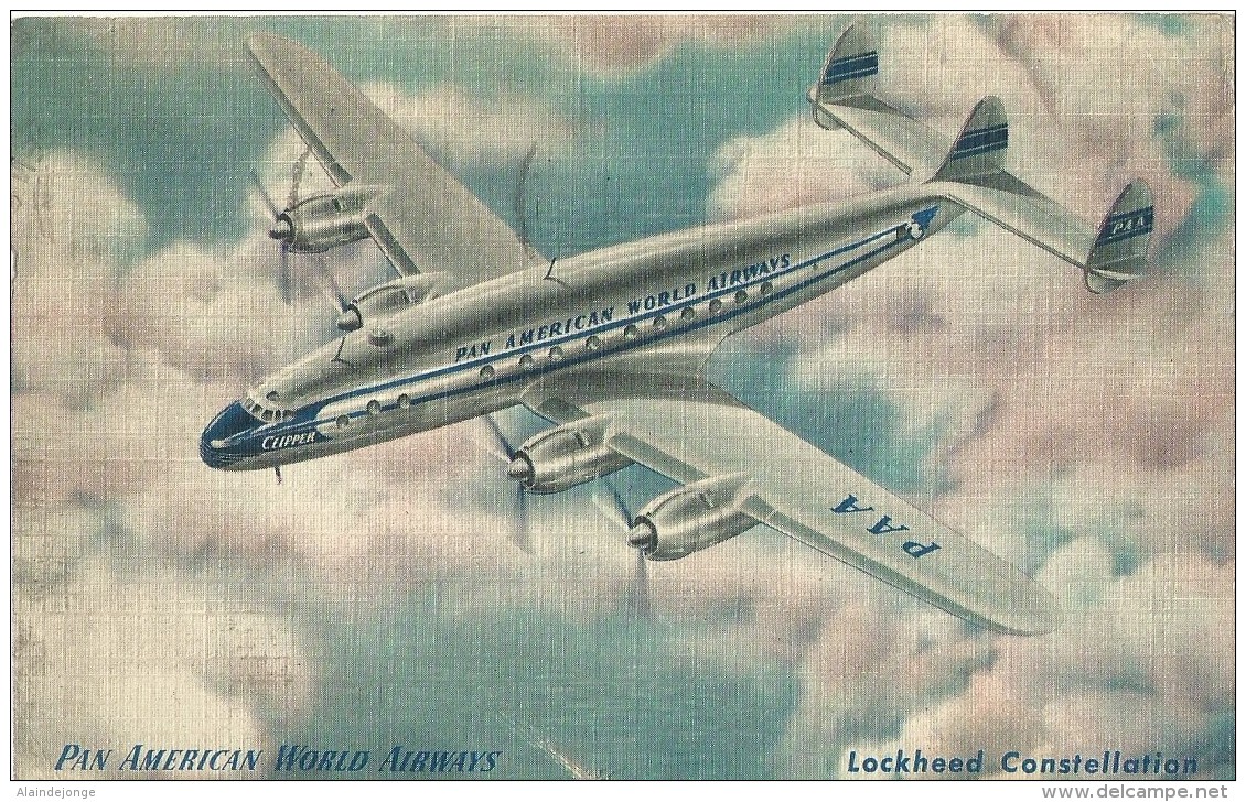 Pan American World Airways - Lockheed Constellation - 1948 - 1946-....: Moderne