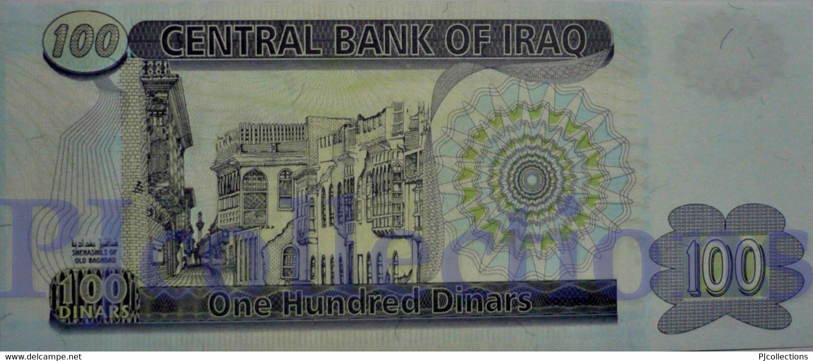 IRAQ 100 DINARS 2002 PICK 87 UNC - Iraq