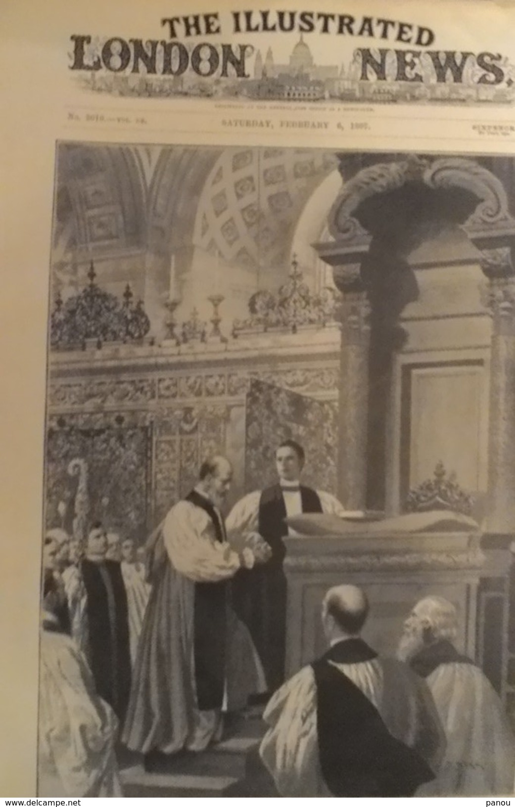 THE ILLUSTRATED LONDON NEWS N.3016 FEBRUARY 6, 1897. Bishop Of London Polar Benin Anglo-american India Beyrout Damascus - Other & Unclassified