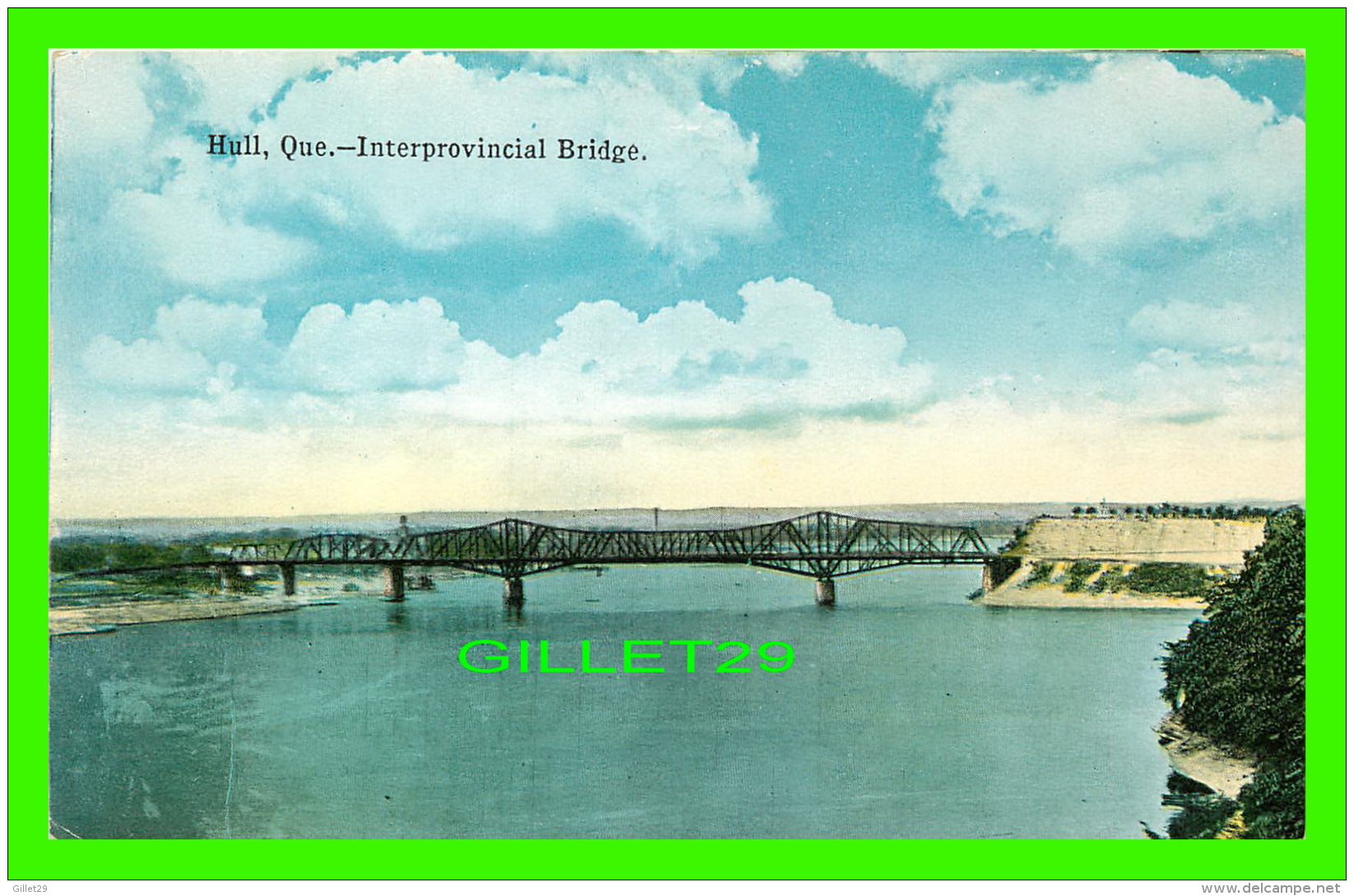 HULL, QUÉBEC - INTERPROVINCIAL BRIDGE - - Autres & Non Classés