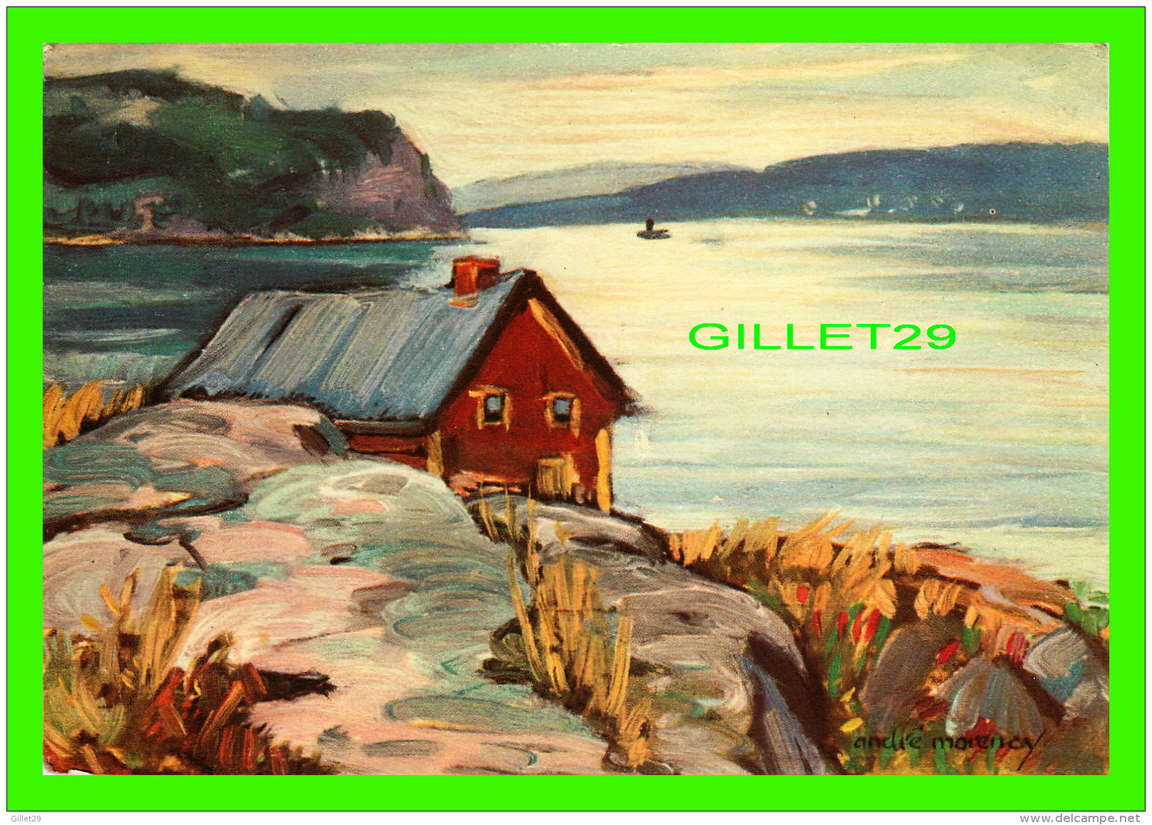 ARTS PEINTURES - BAIE DES HA! HA! , SAGUENAY -  ATELIERS MORENCY - - Paintings