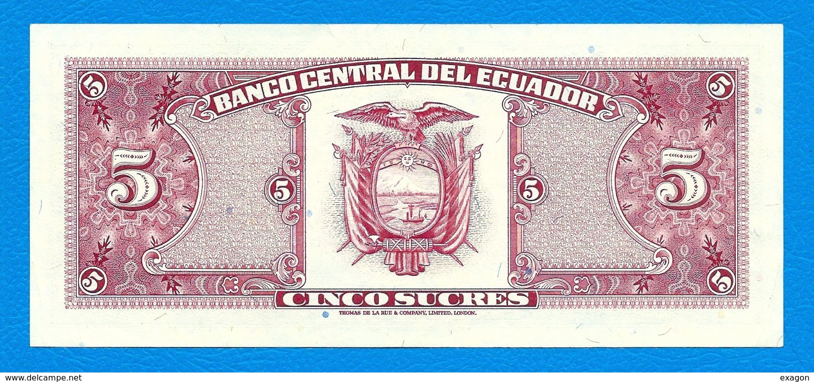 N. 1 Banconota - BANCO  CENTRAL  DEL  ECUADOR . Anno 1988 - Equateur