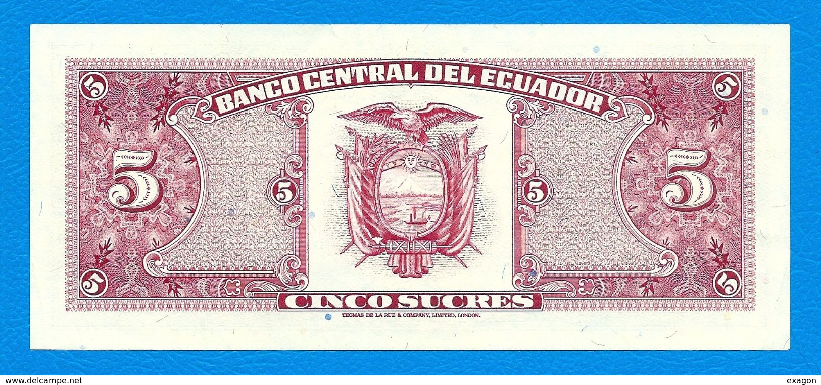 N. 1 Banconota - BANCO  CENTRAL  DEL  ECUADOR . Anno 1988 - Ecuador