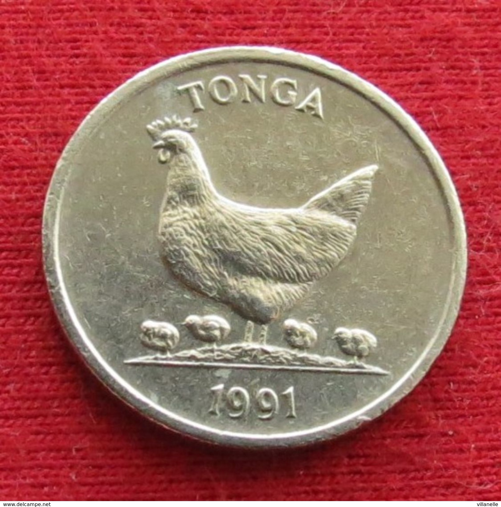 Tonga 5 Seniti 1991 KM# 68 World Food Day - Tonga