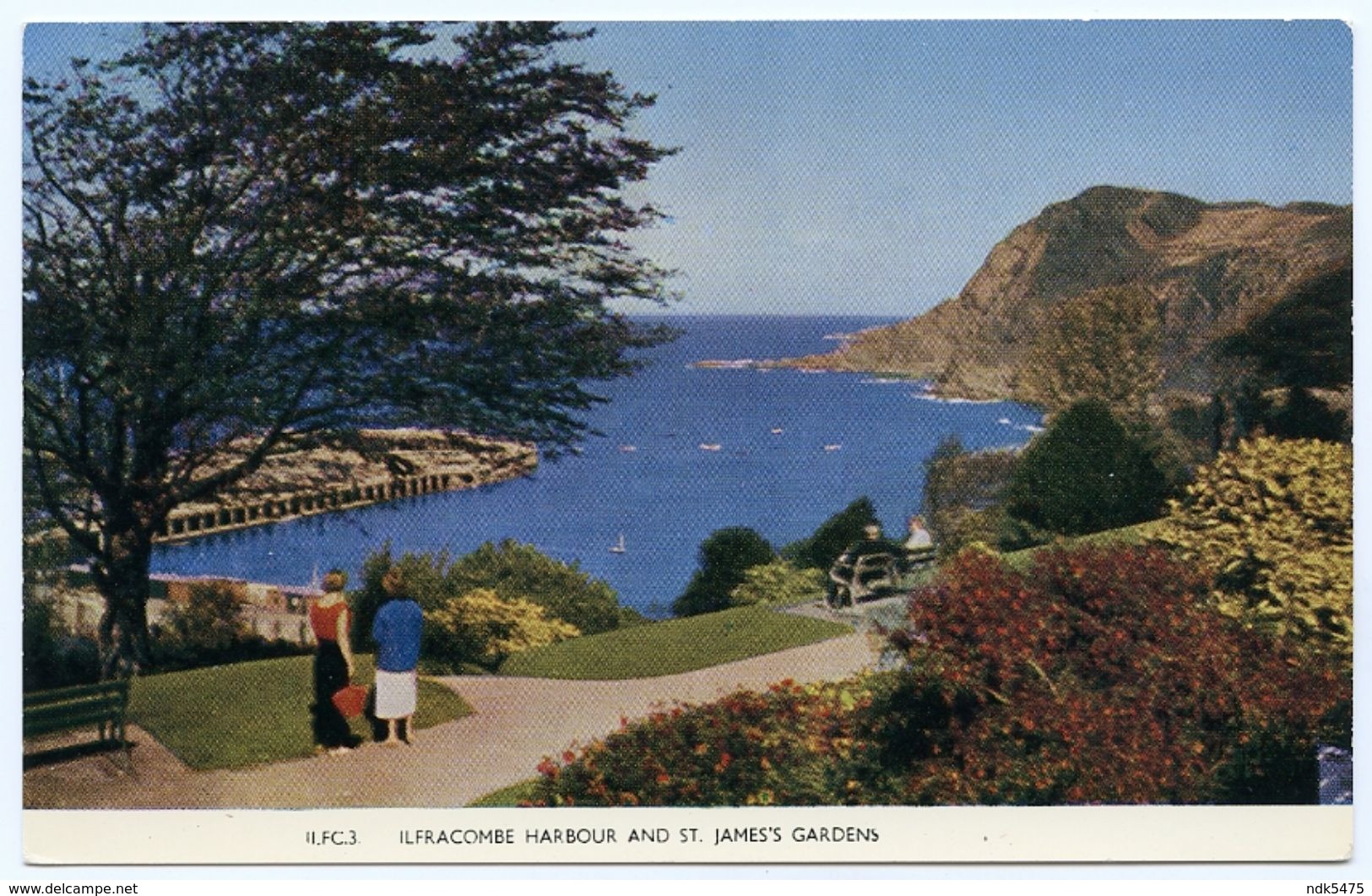 ILFRACOMBE HARBOUR AND ST JAMES'S GARDENS - Ilfracombe