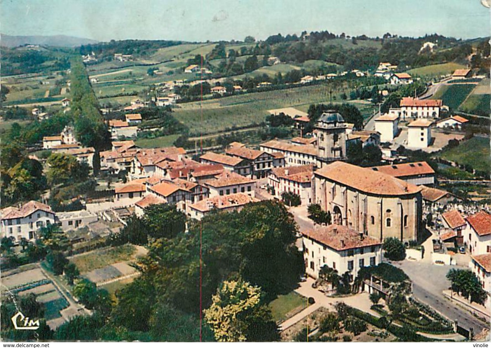 B-18-270 : VUE AERIENNE DE URRUGNE - Urrugne