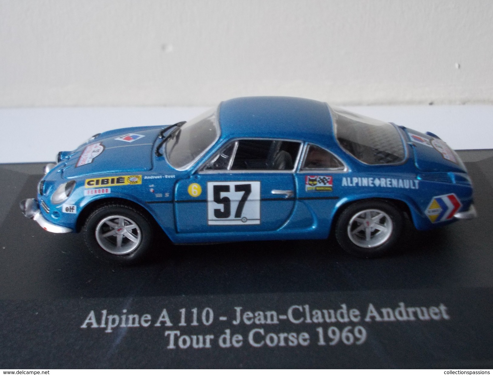 ALPINE A110. Rallye Tour De Corse 1969 - Rallye