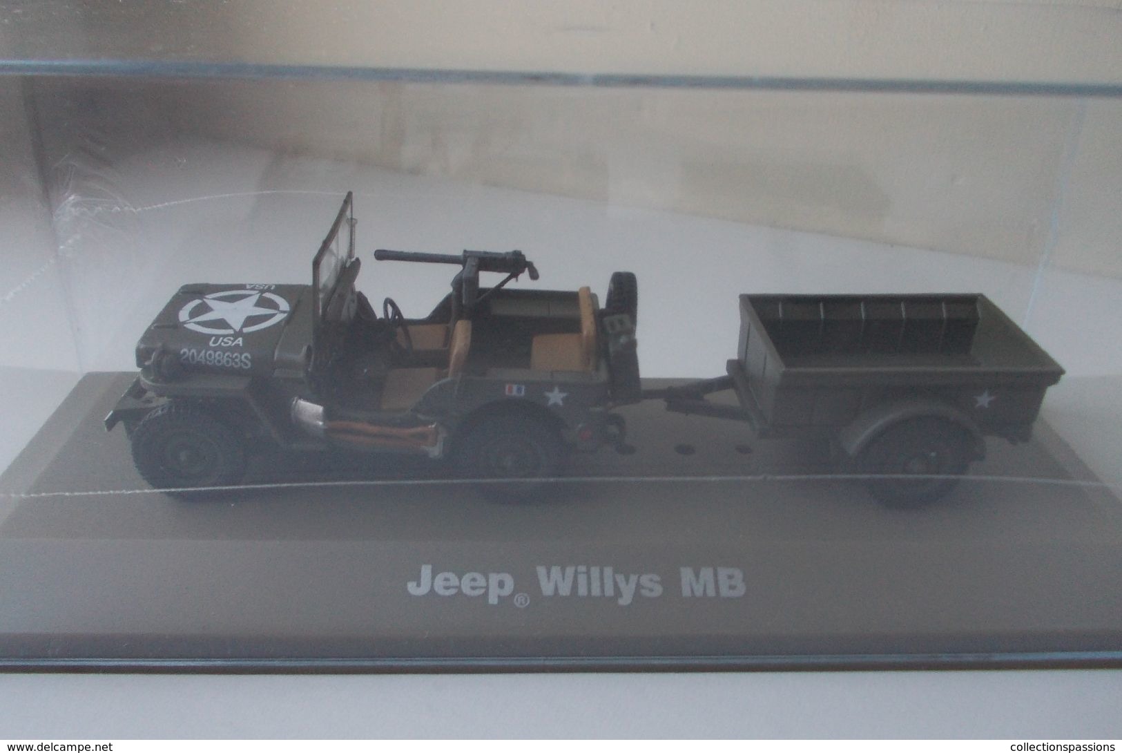 - JEEP WILLYS MB De La 2e DB - - Militaria