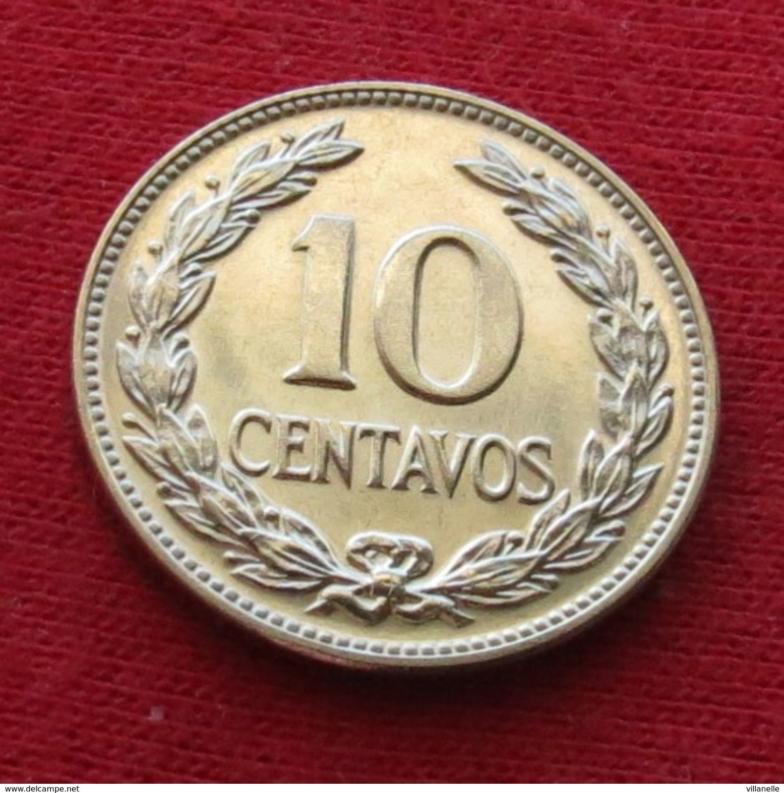 El Salvador 10 Centavos 1977 UNCºº - Salvador