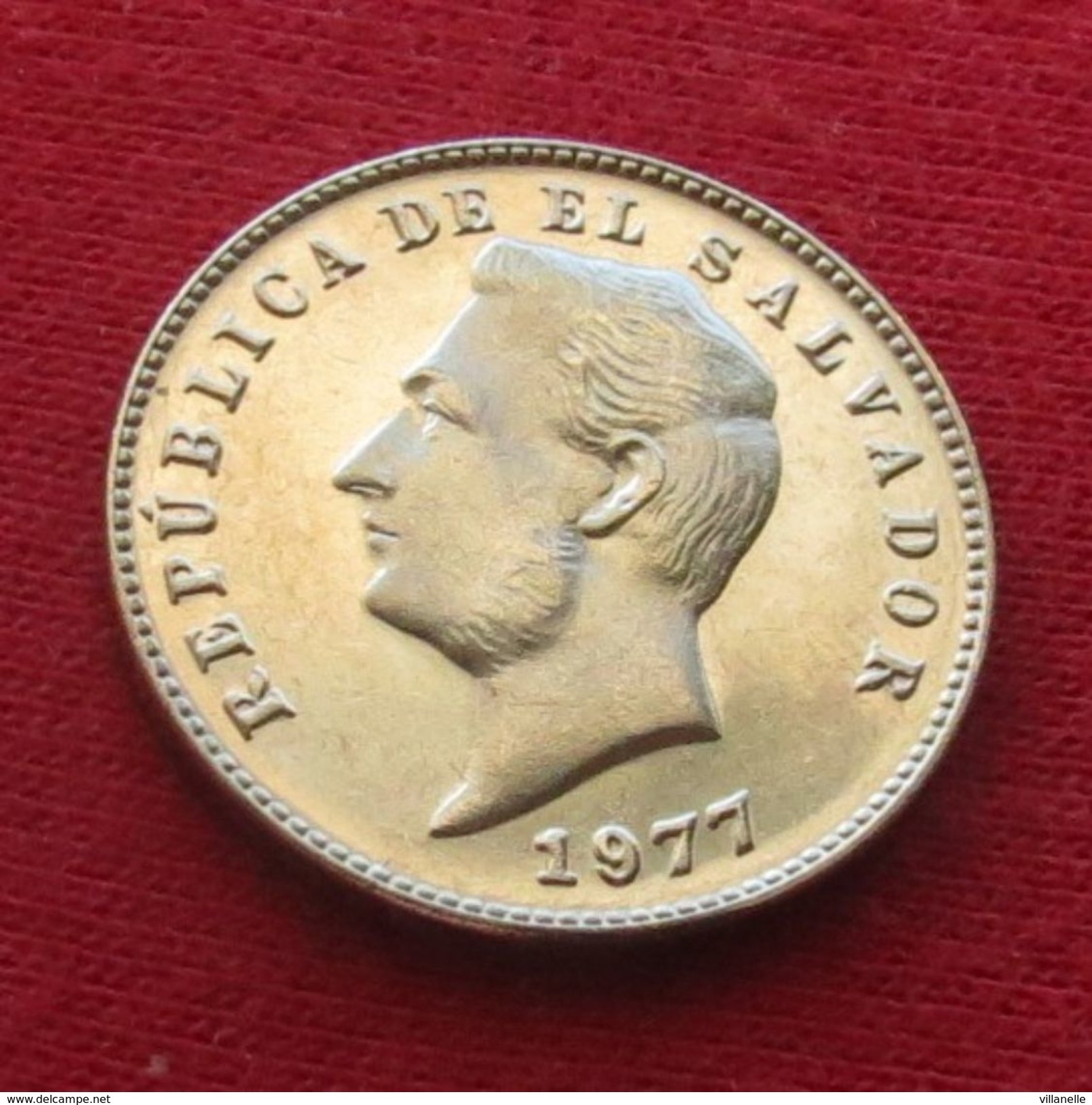 El Salvador 10 Centavos 1977 UNCºº - Salvador