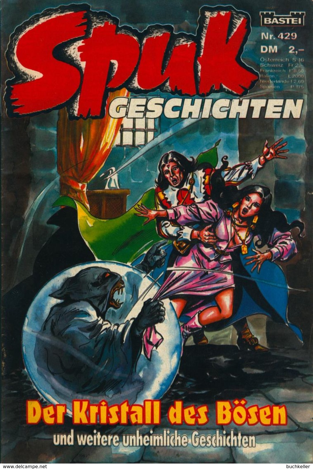 Spuk Geschichten Nr. 429 - Bastei Verlag - Comicheft Horror Grusel - Sonstige & Ohne Zuordnung