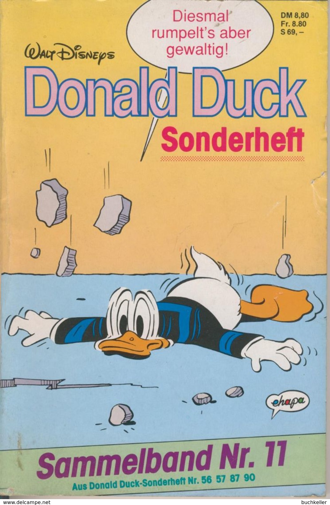 Donald Duck Sonderheft Sammelband Nr. 11 Mit Tollste Geschichten Von DD 56,57,87,90 - Walt Disney