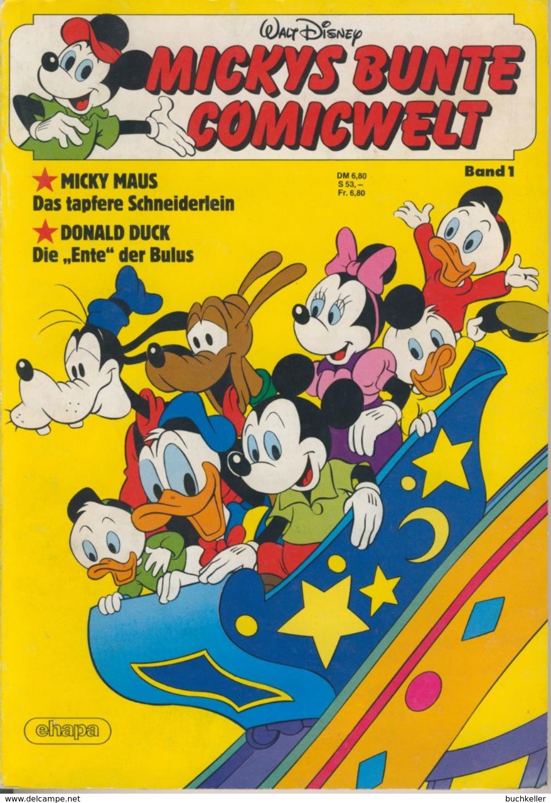 Mickys Bunte Comicwelt Nr. 1 Ehapa Verlag Walt Disney Comic Micky Maus Donald Duck - Walt Disney