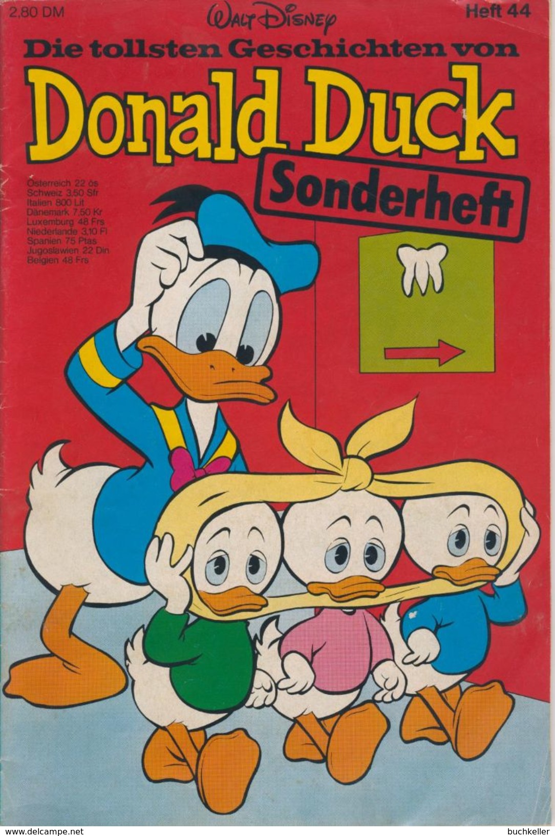 Die Tollsten Geschichten Von Donald Duck Nr. 44 (Erstauflage) Ehapa Comicheft Disney - Walt Disney